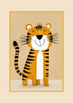 Poster "Tigrișor blând"