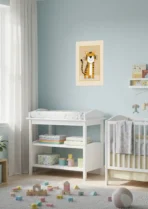 camera-bebe-copii-baieti-A3-poster-pentru-camera-copiilor-tigrisor-bland