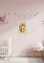 camera-bebe-copii-fete-A3-poster-pentru-camera-copiilor-tigrisor-bland